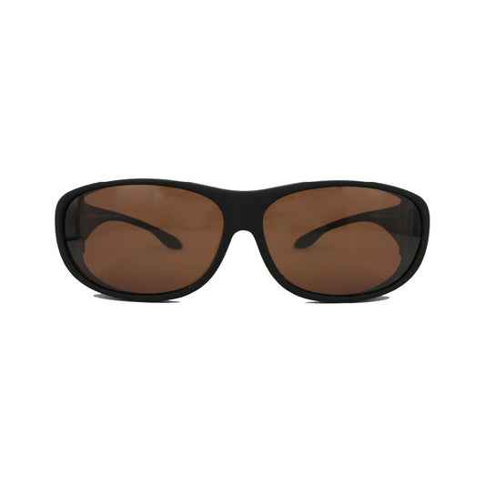 Cover Sun Fit over Polarized Sunglasses [ZSUCOVERMATTN]