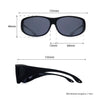 Cover Sun Fit over Polarized Sunglasses [ZSUCOVERMATTA]